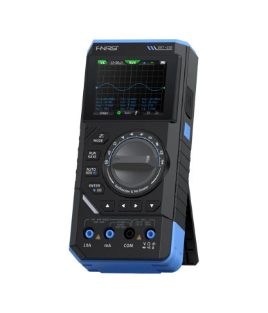 FNIRSI DST-210 Multimetro Oscilloscopio Generatore di Segnali 3-in-1