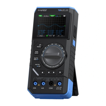 FNIRSI DST-210 Multimetro Oscilloscopio Generatore di Segnali 3-in-1