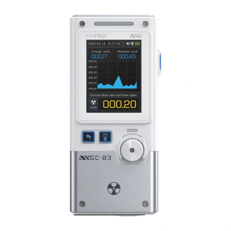 Rilevatore di radiazioni ionizzanti multifunzione FNIRSI GC-03 WT