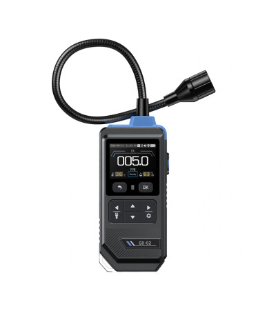 FNIRSI GD-02 Rilevatore di Gas Combustibili con Schermo a Colori