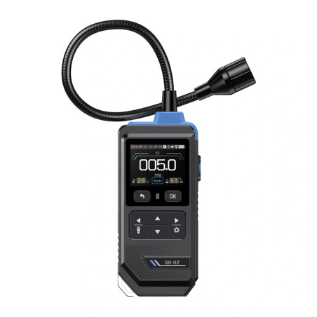 FNIRSI GD-02 Rilevatore di Gas Combustibili con Schermo a Colori