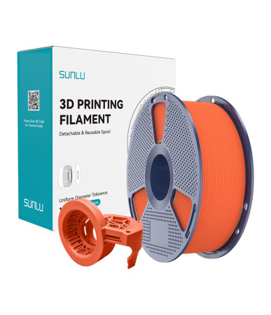 Filamento Sunlu PETG High-Speed Matte Arancione 1.75mm 1kg