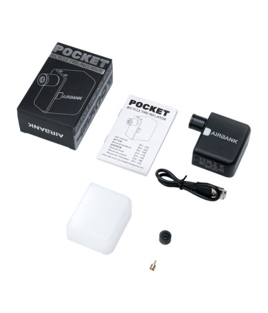 Cycplus AS1 POCKET AIRBANK Mini Pompa Elettrica per Bici
