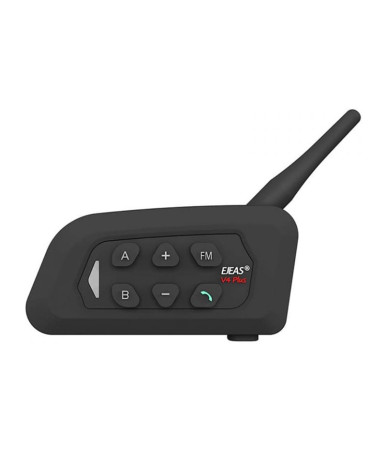EJEAS V4 Plus motorcycle intercom for up to 4 participants