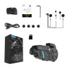 EJEAS K1Pro+ Interfono Moto con Registratore 8 Rider Mesh 1000m