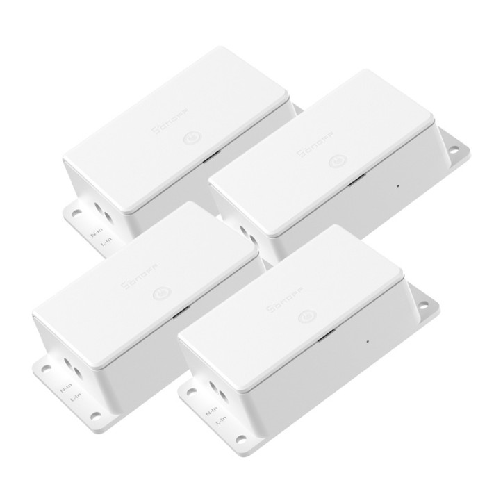 Sonoff Basic R5 Gen5 Wi-Fi Matter 10A Switch, 4 Pezzi
