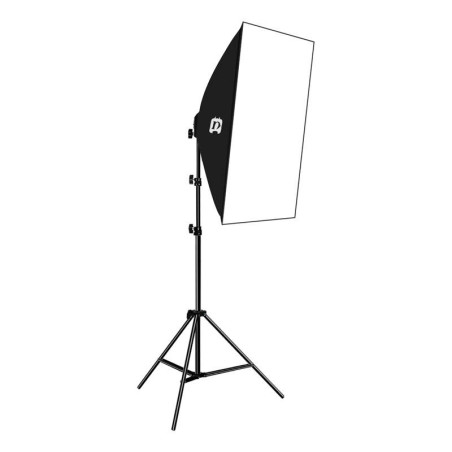 Puluz Studio Softbox 50x70cm con 4 LED, Treppiede e Borsa