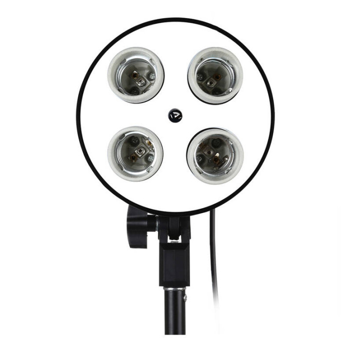 Puluz Studio Softbox 50x70cm con 4 LED, Treppiede e Borsa