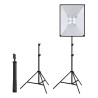 Puluz Studio Softbox 50x70cm con 4 LED, Treppiede e Borsa