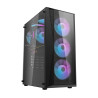 darkFlash DK352 Plus Case ATX Nero 4 Ventole RGB