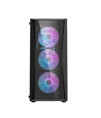 darkFlash DK352 Plus Case ATX Nero 4 Ventole RGB