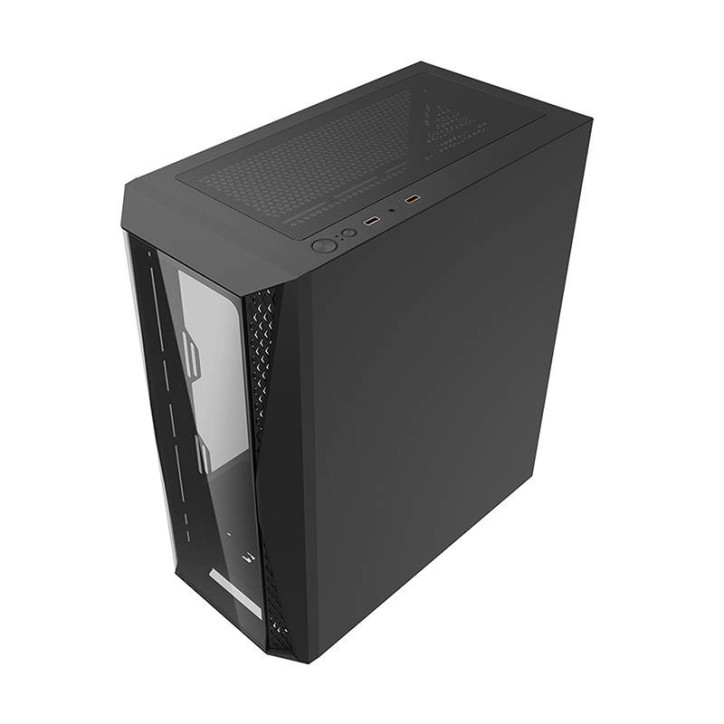 darkFlash DK352 Plus Case ATX Nero 4 Ventole RGB