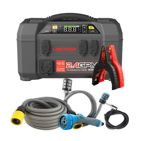 Lokithor AW401 Jump Starter Power Bank Compressore 2500A 20000mAh