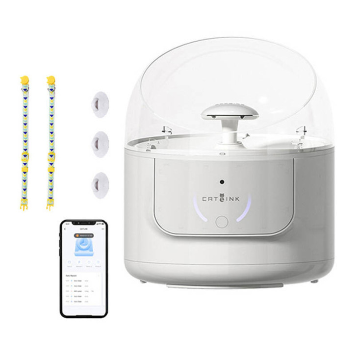 Fontanella per Gatti CATLINK Pure CL-W-01 2.3L Wi-Fi Ceramica Bianca Fontanella per Gatti CATLINK Pure CL-W-01 2.3L Wi-Fi Ceramica Bianca