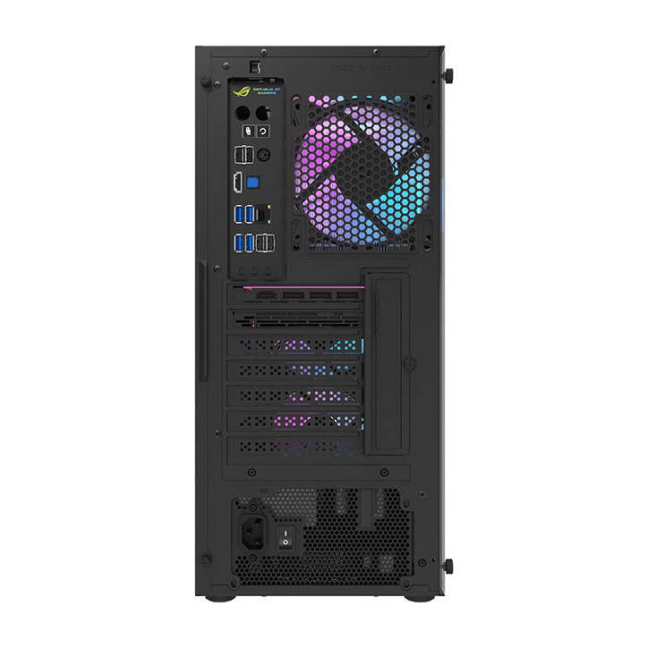Darkflash DK351 Case Mid-Tower Nero con 4 Ventole RGB