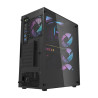 Darkflash DK351 Case Mid-Tower Nero con 4 Ventole RGB