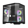 darkFlash FT350 Case ATX Nero con 5 ventole ARGB