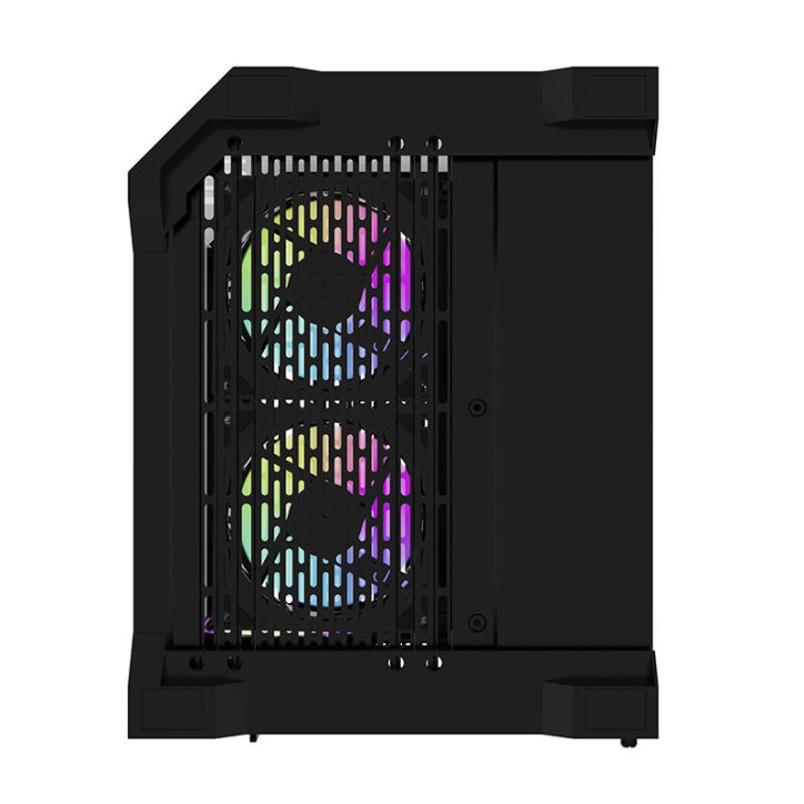 darkFlash FT350 Case ATX Nero con 5 ventole ARGB