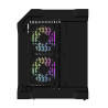 darkFlash FT350 Case ATX Nero con 5 ventole ARGB