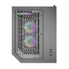 darkFlash FT350 Case ATX Nero con 5 ventole ARGB