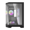 darkFlash FT350 Case ATX Nero con 5 ventole ARGB