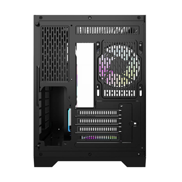 darkFlash FT350 Case ATX Nero con 5 ventole ARGB