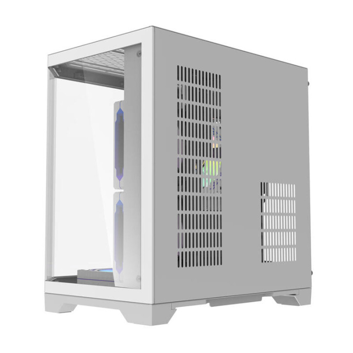 darkFlash FT350 Case ATX Mini Tower Bianco 5 Ventole ARGB