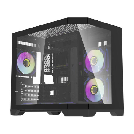 darkFlash FT418 Case Mid Tower ATX Nero con 6 ventole aRGB