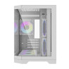 darkFlash FT418 Case ATX Mid Tower Bianco con 6 ventole aRGB