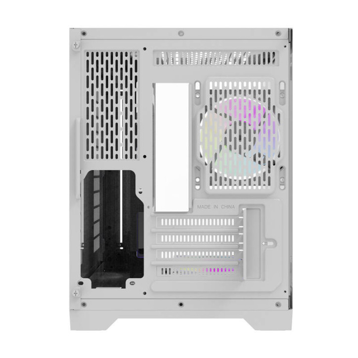 darkFlash FT418 Case ATX Mid Tower Bianco con 6 ventole aRGB