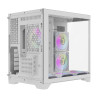 darkFlash FT418 Case ATX Mid Tower Bianco con 6 ventole aRGB