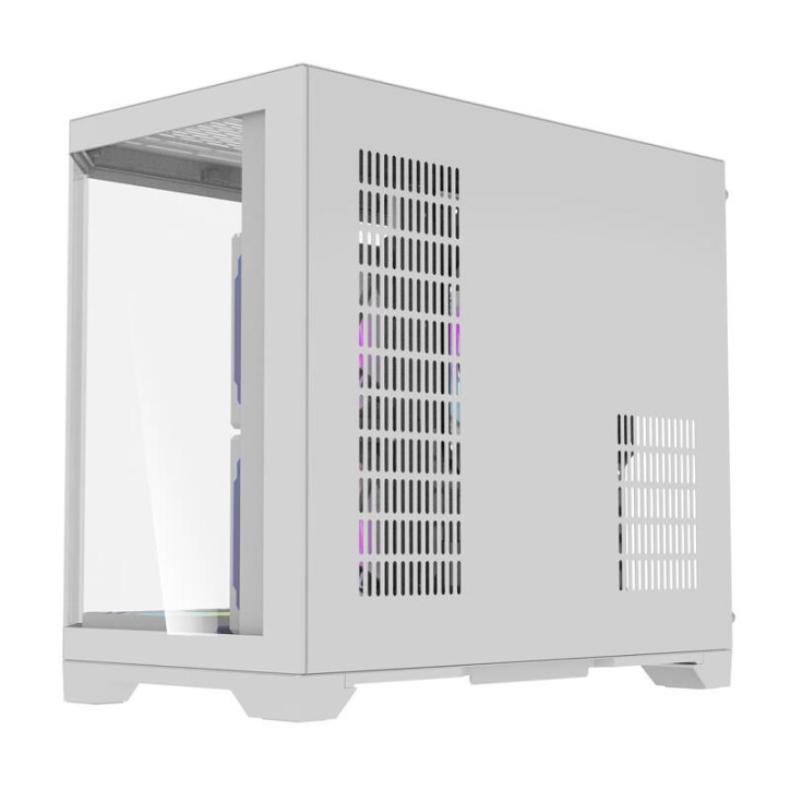 darkFlash FT418 Case ATX Mid Tower Bianco con 6 ventole aRGB