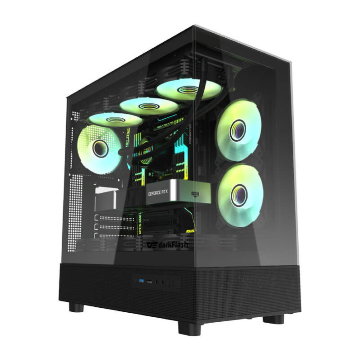 Darkflash DPX90 Case Nero con 3 Ventole Darkflash DPX90 Case Nero con 3 Ventole