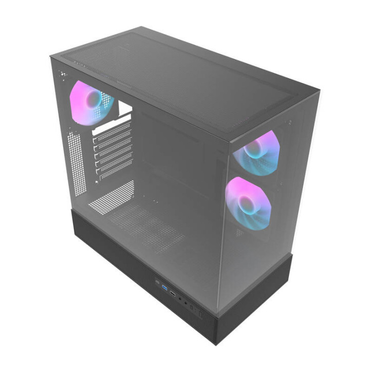 Darkflash DPX90 Case Nero con 3 Ventole Darkflash DPX90 Case Nero con 3 Ventole