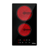 IsEasy T2V-01M Piatto Cottura Ceramica/Elettrico Doppio