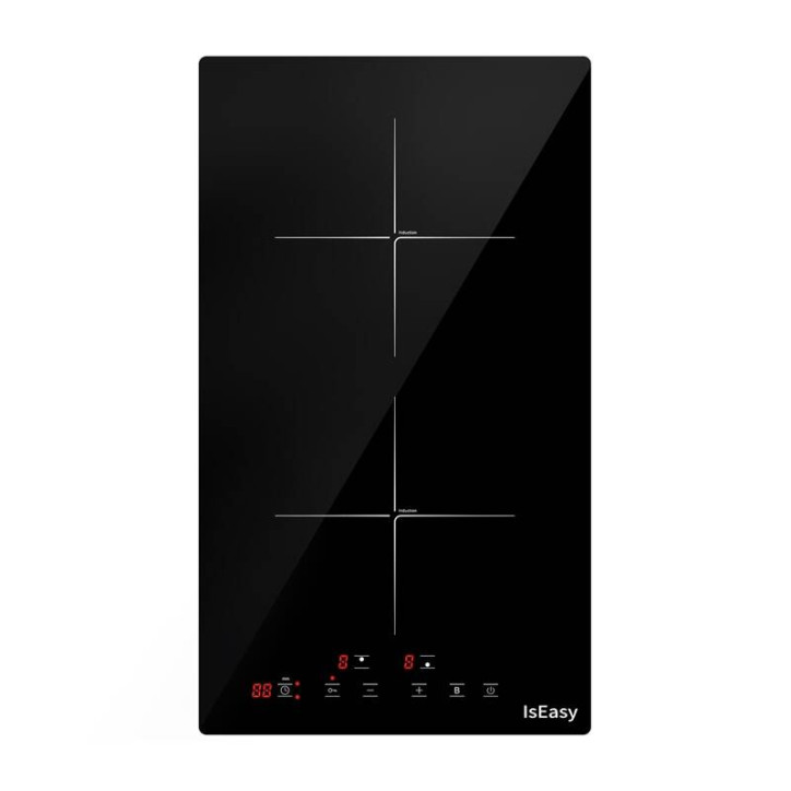 IsEasy LI2V-22 Piano Cottura a Induzione Doppio Zona Nero IsEasy LI2V-22 Piano Cottura a Induzione Doppio Zona Nero
