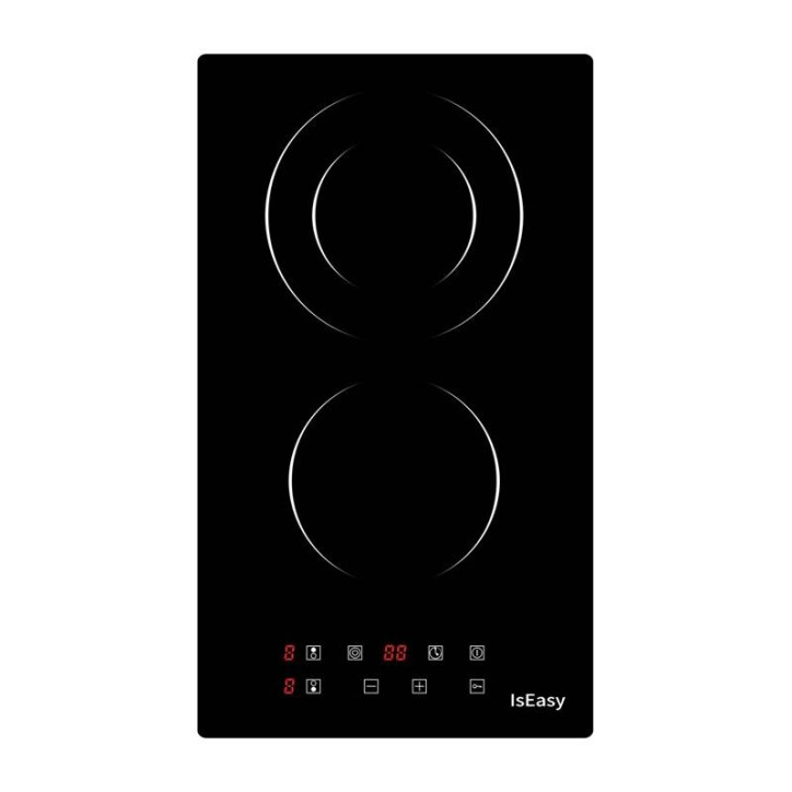 IsEasy LT2V-15 Piano Cottura Elettrico Ceramico 51cm Nero IsEasy LT2V-15 Piano Cottura Elettrico Ceramico 51cm Nero