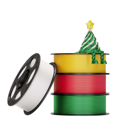 Anycubic Christmas PLA Filament Set 4 Pezzi