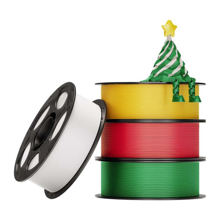Anycubic Christmas PLA Filament Set 4 Pezzi