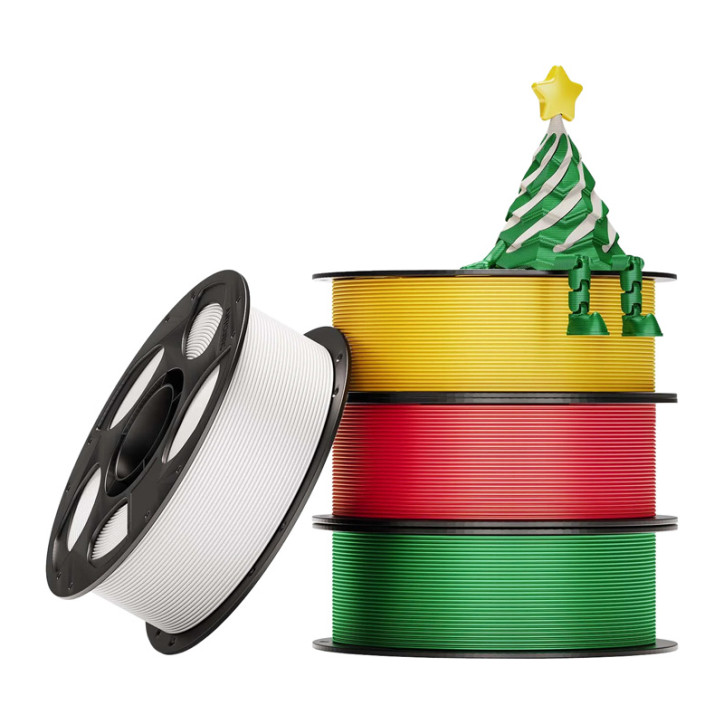 Anycubic Christmas PLA Filament Set 4 Pezzi Anycubic Christmas PLA Filament Set 4 Pezzi