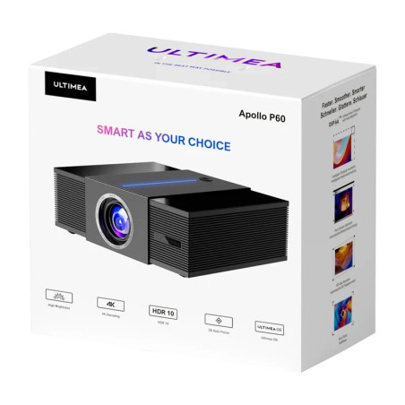 Ultimea Apollo P60 Proiettore Full HD 1080p 900 ANSI Lumen Nero