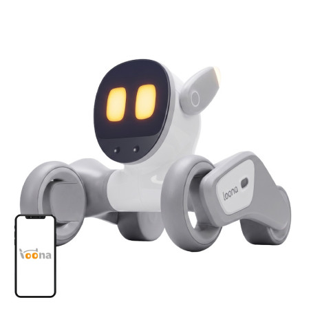Loona Premium Interactive Robot Bianco