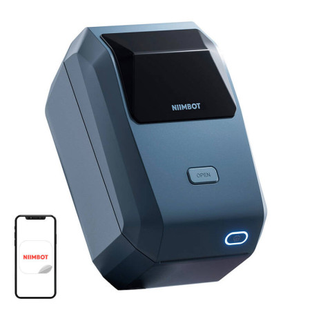 Niimbot K3W Stampante per Etichette Portatile Blu