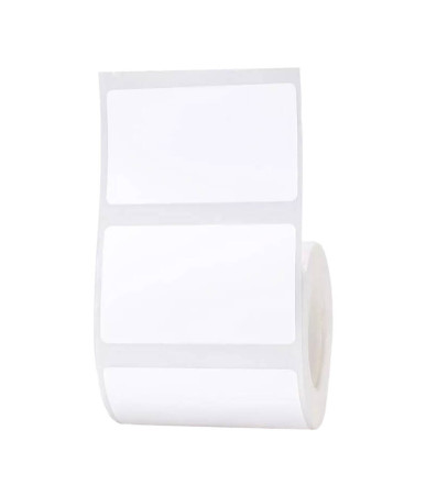 NIIMBOT Etichette Termiche Adesive 50x30 mm - 225 Pezzi Bianco