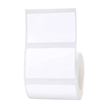 NIIMBOT Etichette Termiche Adesive 50x30 mm - 225 Pezzi Bianco