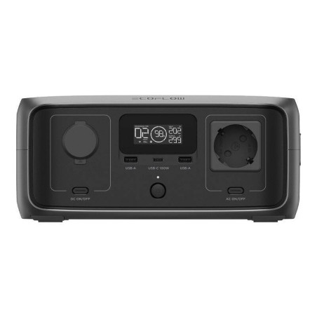EcoFlow RIVER 3 Stazione di Alimentazione Portatile 245Wh Nero
