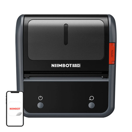 Niimbot B3S P Stampante Termica per Etichette Grigio
