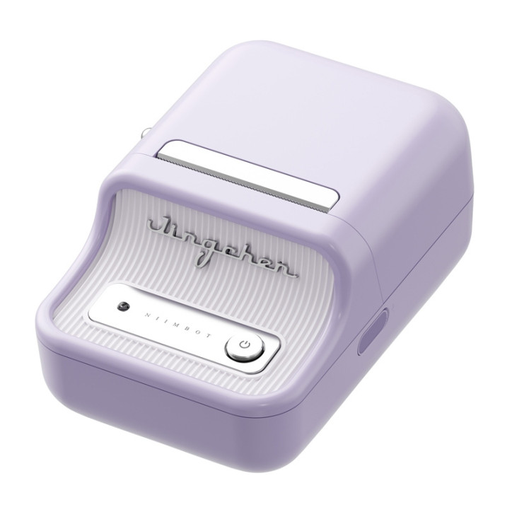 Niimbot B21 Pro Stampante Etichette Portatile Viola Niimbot B21 Pro Stampante Etichette Portatile Viola