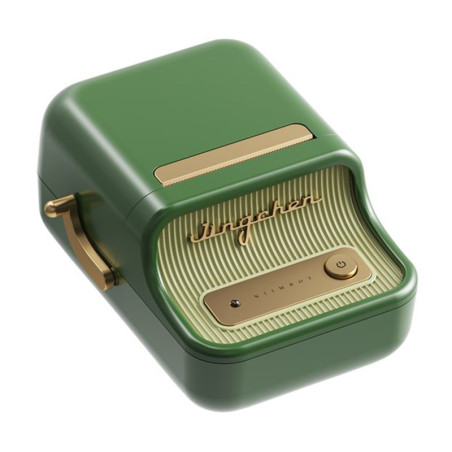 Niimbot B21 Pro Stampante per Etichette Portatile Verde Scuro