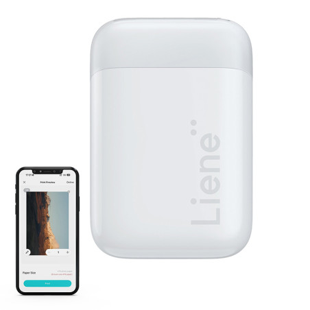 Liene Pearl 2x3" Stampante Fotografica Portatile Bianco
